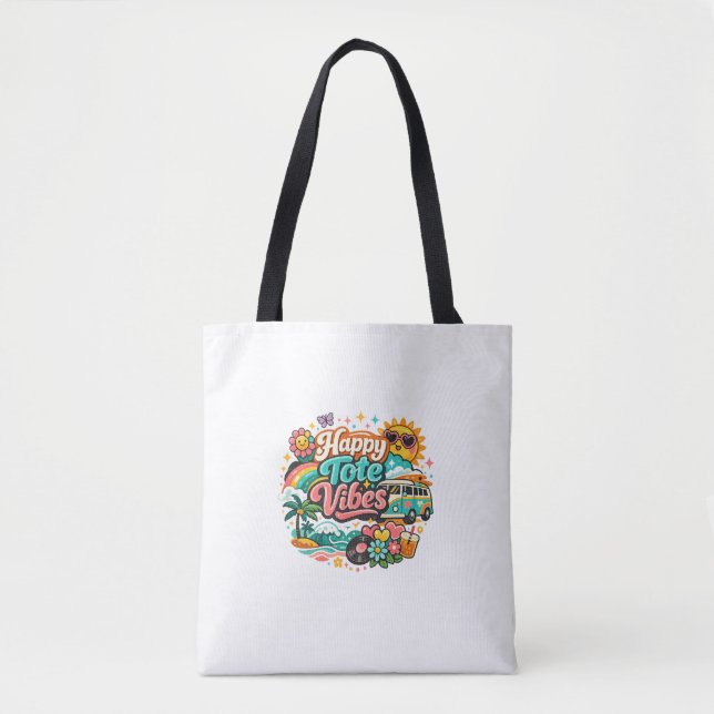Glückliche Tote-Stimmung Tasche (Vorderseite)