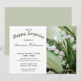 GLÜCKLICHE ÜBERRASCHENDE PARTY EINLADUNG