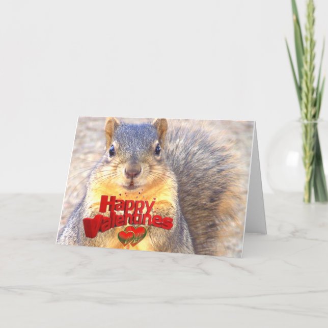 Glückliche Valentinsgrüße Day_ Feiertagskarte (Vorderseite)