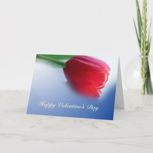 Glückliche Valentinstag-Grußkarte Feiertagskarte (Vorderseite)