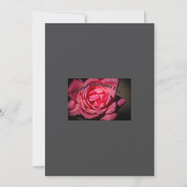 Glückliche Valentinstag-Grußkarte Feiertagskarte (Vorderseite)