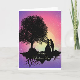 Glückliche Valentinstag-Karte Feiertagskarte