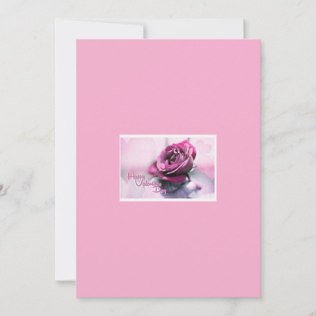 Glückliche Valerntiner Tageskarte Feiertagskarte (Vorderseite)