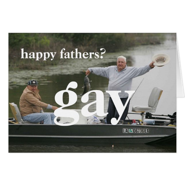 glückliche Väter homosexuell (Vorderseite (Horizontal))