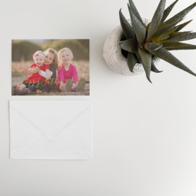 Glückliche Vatertagskarte Folieneinladung (Von Creator hochgeladen)