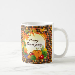 Glückliche Wahlen des Erntedank-5A-13A Kaffeetasse