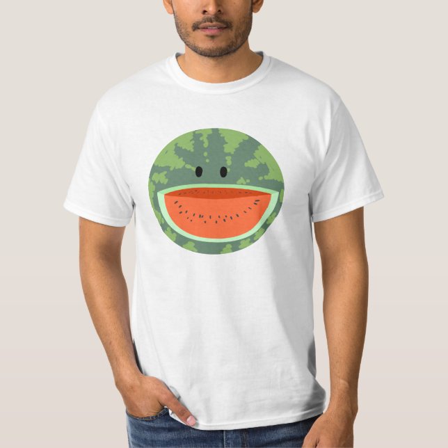 Glückliche Wassermelone T-Shirt (Vorderseite)