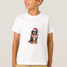 Glückliche Weihnachten Bernese Mountain Hund Weihn T-Shirt