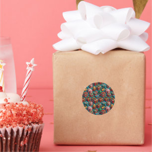 Glückliche Weihnachtsgeschenke 10 - Aufkleber