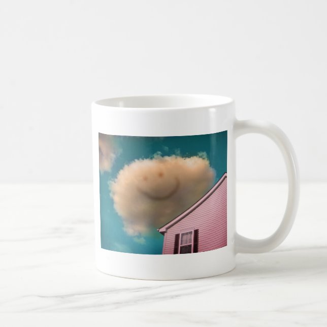 Glückliche Wolke Kaffeetasse (Rechts)