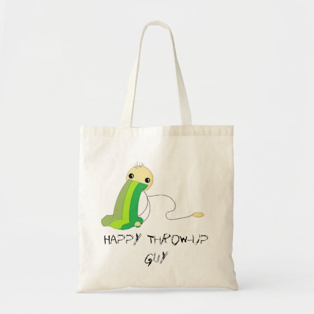 Glückliche Wurf-Oben Typ-Budget-Tasche Tragetasche (Vorne)