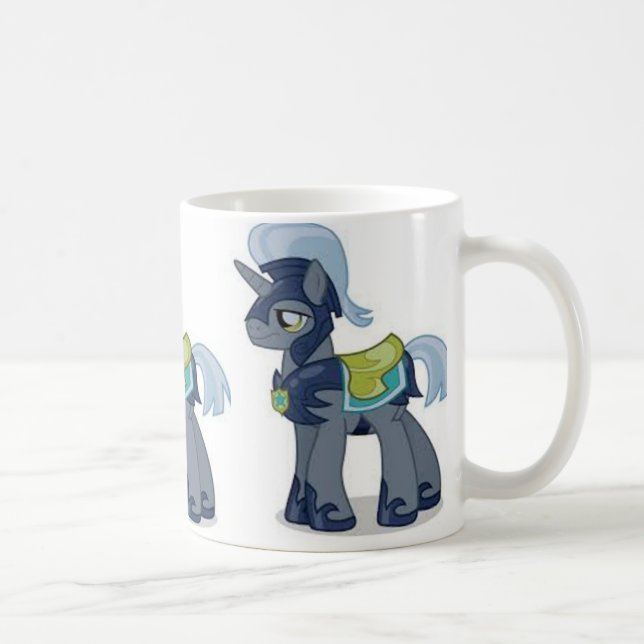 glückliche Ziege Kaffeetasse (Rechts)