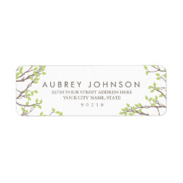 Glückliche Zweige Hochzeit