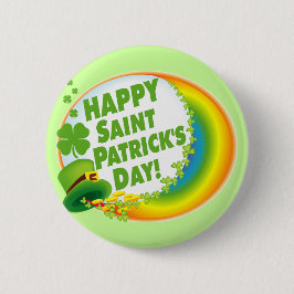 Glücklichen St Patrick Tag! Button