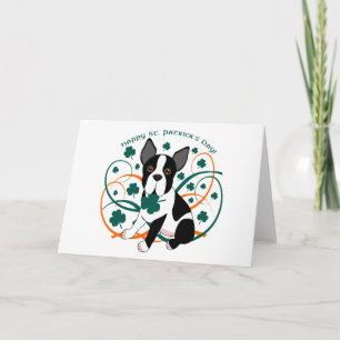 Glücklichen St Patrick Tag Karte