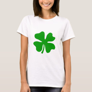 Glücklichen vierblättriges Kleeblatt Tag St. T-Shirt