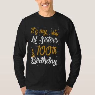 Glücklicher 100. Geburtstag meiner kleinen Schwest T-Shirt