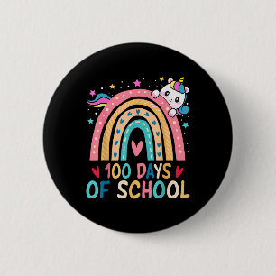 Glücklicher 100. Schullehrer Kinder 100 Tage lang Button