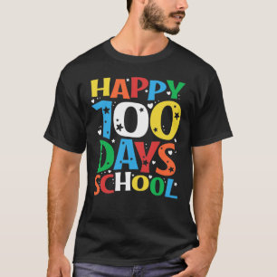 Glücklicher 100. Schullehrertag Kinder 100 Tage T-Shirt