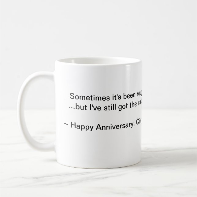 Glücklicher 27.jahrestag, Cindy Kaffeetasse (Links)