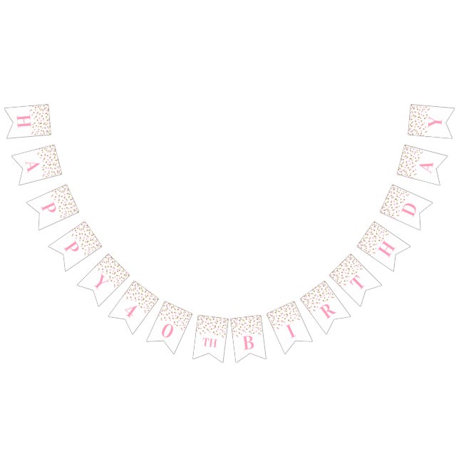 Glücklicher 40. wimpelkette (Alle)