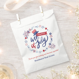 Glücklicher 4. Juli Sommer Pop Personalisiert Geschenktütchen