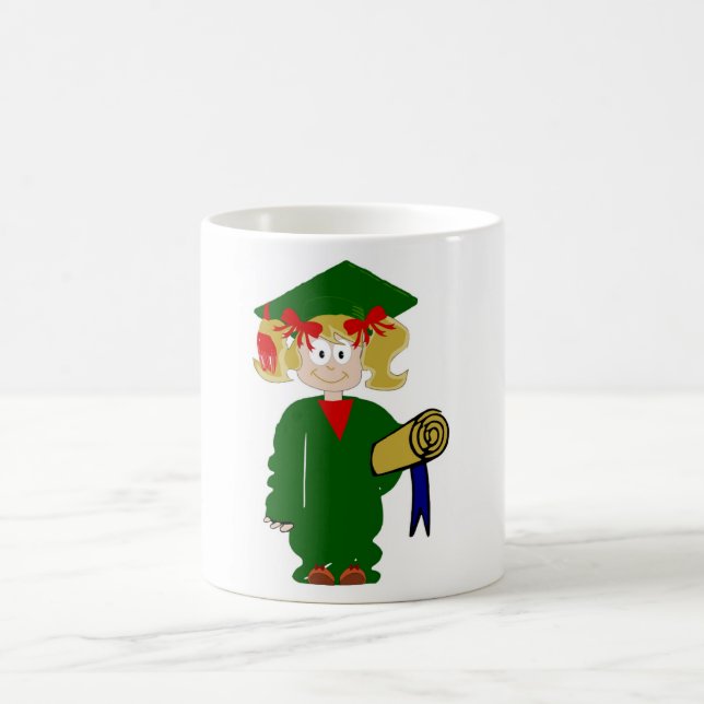 GLÜCKLICHER ABSCHLUSS KAFFEETASSE (Mittel)