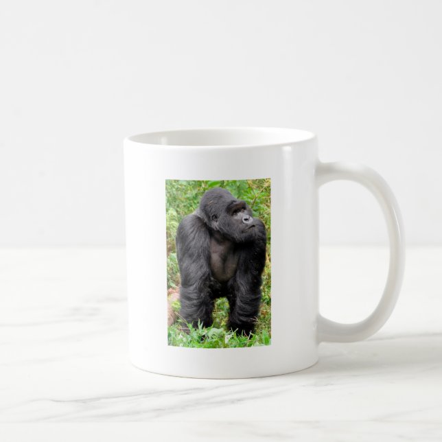 Glücklicher Affe Kaffeetasse (Rechts)