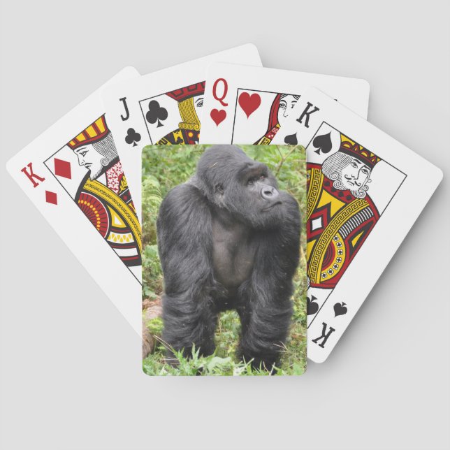 Glücklicher Affe Spielkarten (Rückseite)