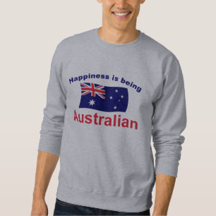 Glücklicher Australier Sweatshirt