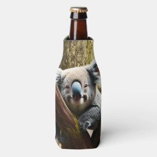 Glücklicher australischer Koala-Bär in Tree, Flasc Flaschenkühler