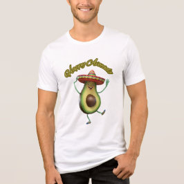 glücklicher Avocado Tri-Blend Shirt