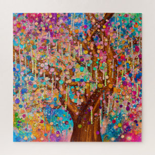 glücklicher Baum - Baum des Lebens