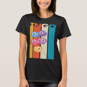 Glücklicher Bingo-Spieler Komm Ruf mich zum Jubeln T-Shirt