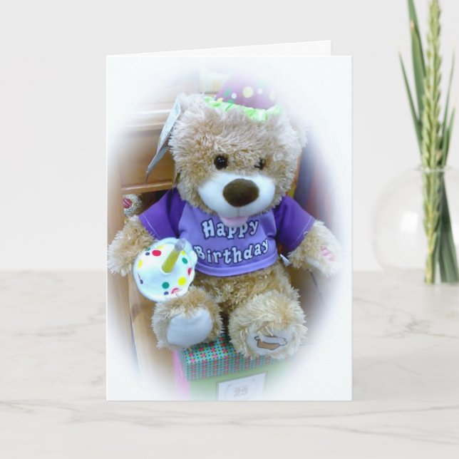 GLÜCKLICHER BIRTHTAGES KIND KARTE (Vorderseite)