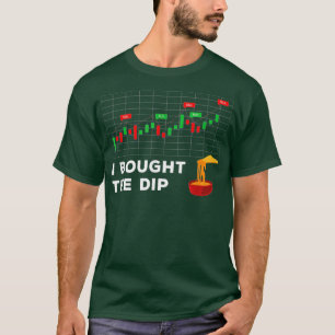 Glücklicher Börsenhandel kaufte ich mir die tiefen T-Shirt