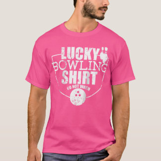 Glücklicher Bowling weht kein lautes Zitat für Bow T-Shirt