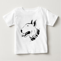 Glücklicher Bullterrier