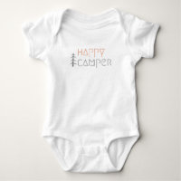 glücklicher Camper. Baby Bodyssuits & One-Pieces