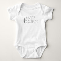 glücklicher Camper. Baby Bodyssuits & One-Pieces