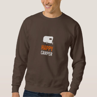 Glücklicher Camper - Campings-Camper-T-Shirt Sweatshirt