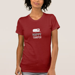 Glücklicher Camper - Campings-Camper-T-Shirt T-Shirt
