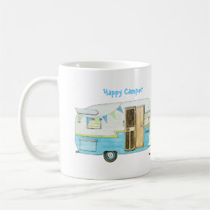 Glücklicher Camper Kaffeetasse