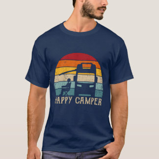 Glücklicher Camper RV Camping-Idee Männer Frauen R T-Shirt