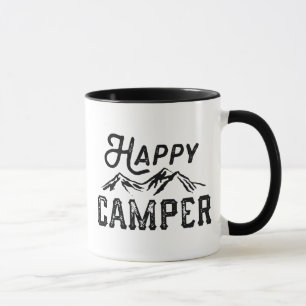 Glücklicher Camper Tasse