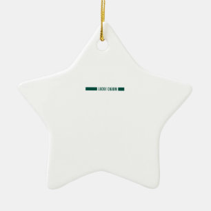 Glücklicher Charme Keramik Ornament