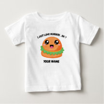 Glücklicher Cheeseburger mit individuellem Namen