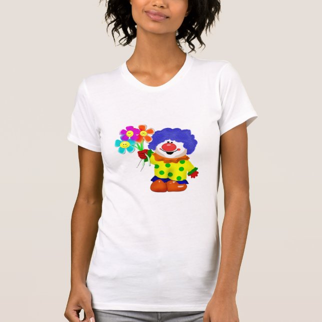 Glücklicher Clown T-Shirt (Vorderseite)