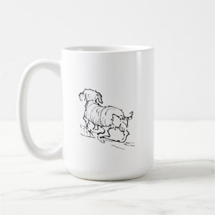 Glücklicher Dachshund Becher – Wiener Hund Kaffee Kaffeetasse
