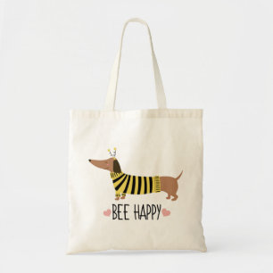 Glücklicher Dachshund Hummel-Tragetasche Tragetasche